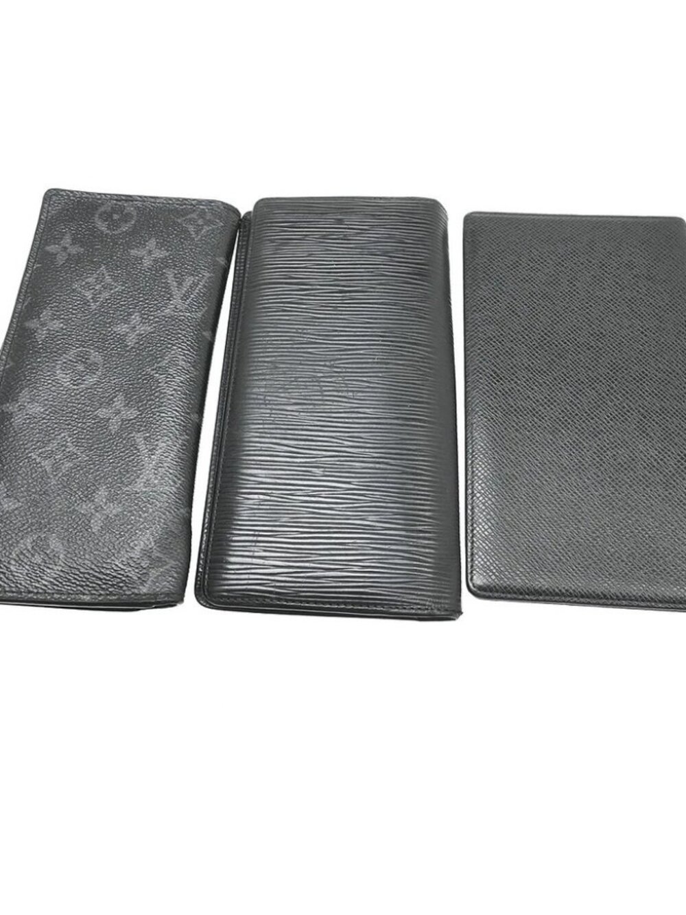 LOUIS VUITTON TAIGA EPI MONOGRAM ECLIPSE 3SET WALLET PURSE